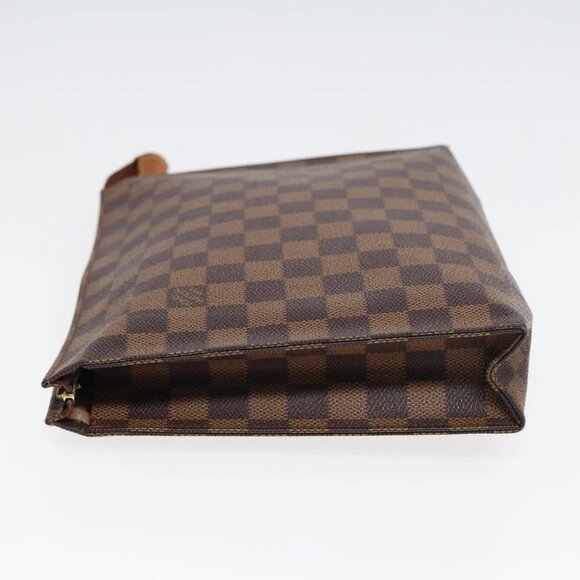 LOUIS VUITTON Damier Ebene Poche Toilette 26 Pouch - Picture 5 of 15